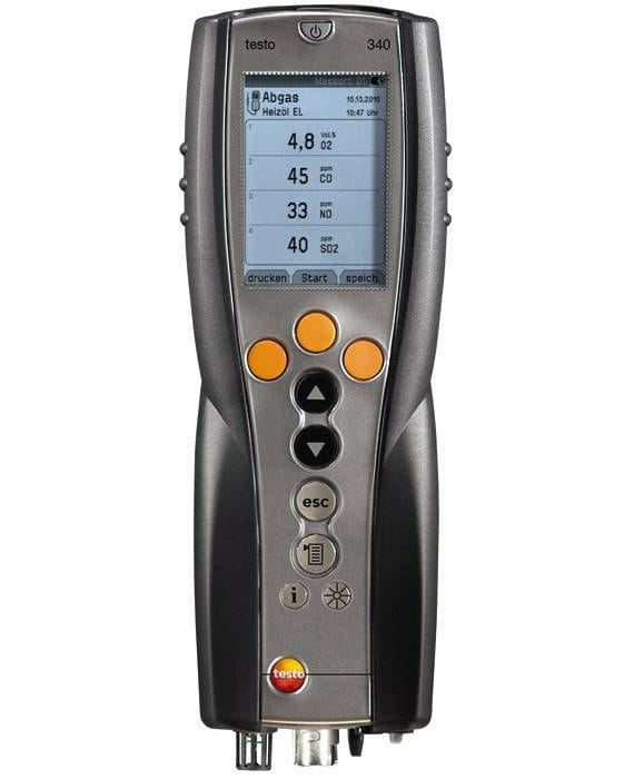 testo 340 - 工業煙氣分析儀升級版