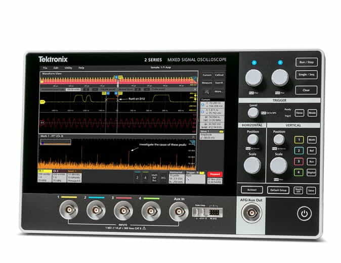 tektronix 2 系列 MSO 混合信號示波器